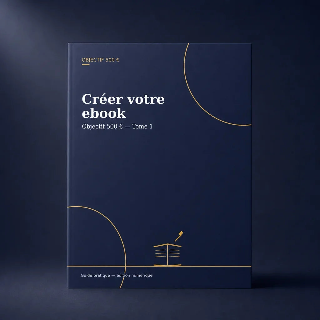 [Scale AI] catalog_packshot — Objectif 500 € — Créez votre premier ebook | Tome 1